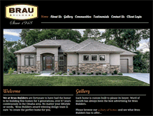 Tablet Screenshot of braubuilders.com